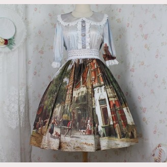 Townlet Classic Lolita Style Dress OP (LSK14)
